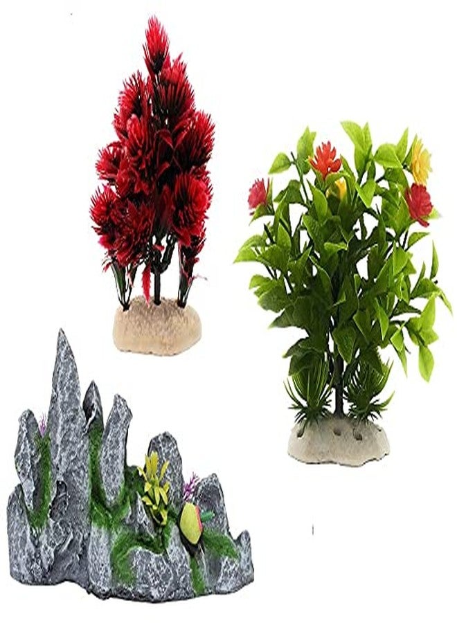 Jainsons Aquarium Decoration Combo Items - Image 1